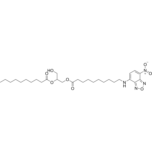 1-NBD-decanoyl-2-decanoyl-sn-glycerol 2309189-98-6